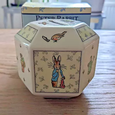Buy Wedgwood Peter Rabbit Tea Time Money Box • 10.99£