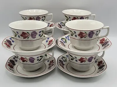 Buy (8) Adams China  Old Colonial  Cups And Saucers, More Current Backstamp, England • 71.13£