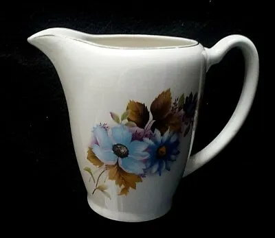 Buy Lord Nelson Ware Blue Purple Flowers 5 Inch Large Jug  C1975  • 8.99£