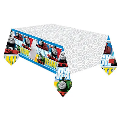 Buy Thomas Party Table Cover Thomas Tank Engine Party Tablecover Plastic Tablecloth • 3.25£