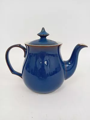 Buy Denby Langley Imperial Blue Teapot Ceramic Stoneware English Made Pottery  • 9.99£