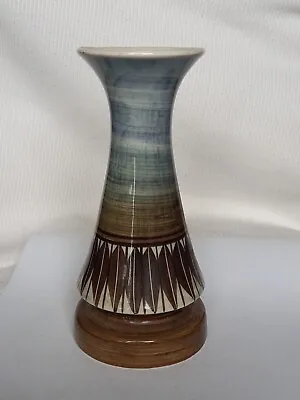 Buy Large Jersey Pottery Abstract Pattern And Unusual Shape Vase • 12.99£