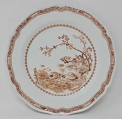 Buy Furnivals Antique Quail Brown Dinner Plate 10  1913 Made In England #684771 • 20.99£