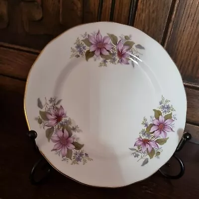 Buy Vintage Royal Kent Bone China Tea / Side Plates Violet Flowers Gold Rim 6¼  • 4£