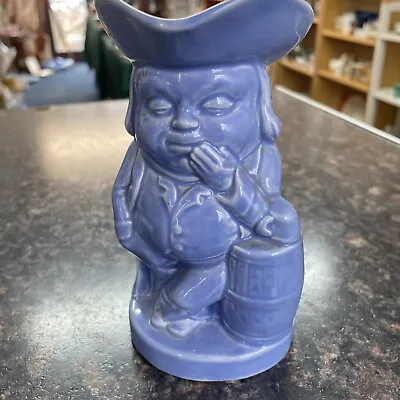 Buy Antique Blue Glazed Burlington Ware Toby Character Jug • 8£