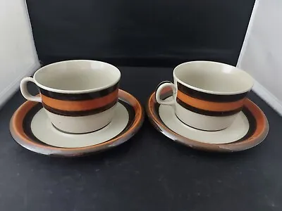 Buy Vintage Rorstrand Sweden 'ANNIKA'~Cups & Saucers X 2 • 19.99£