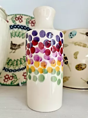 Buy Emma Bridgewater Pottery Rainbow Dots Ink Bottle Vase 1st Quality VGC • 12.99£