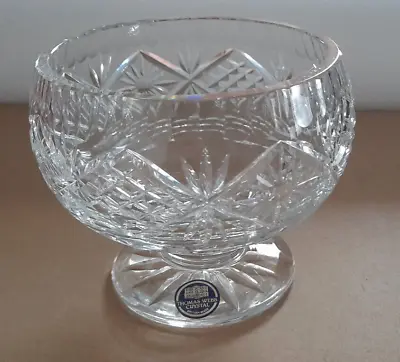 Buy Thomas Webb Crystal Footed Fruit Dessert Cut Glass Dessert Bowl • 16.50£