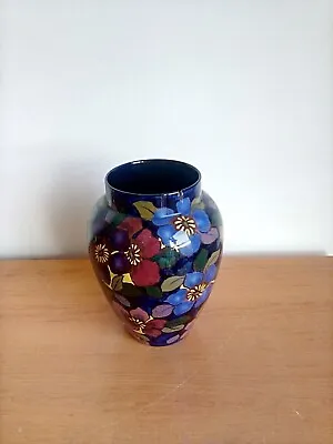 Buy Large Art Deco Royal Stanley Ware Jacobean Floral Vase • 10£