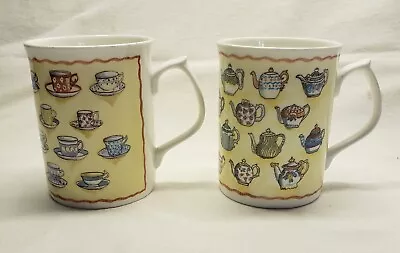 Buy Two Fine Bone China Mugs-Duchess Made In England • 9.49£