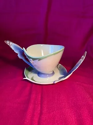 Buy FRANZ Porcelain Butterfly Cup And Saucer • 39£
