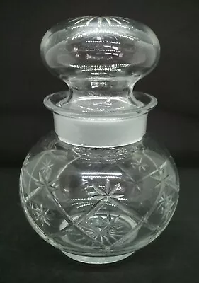 Buy Cut Glass Jar With Lid • 3£
