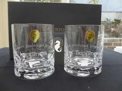 Buy Waterford Crystal Ogham Happiness Tumbler Brand New Boxed • 59.99£