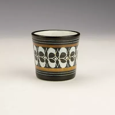 Buy Vintage Ambleside - British Studio Pottery - Sgraffito Decorated Egg Cup • 4.99£