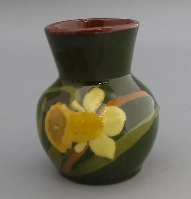 Buy Small Torquay Ware Daffodil Vase 6.5cm - Torquayware - Unmarked • 11.99£