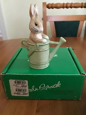 Buy Beatrix Potter 'Peter Rabbit In The Watering Can' Boxed Beswick ©1999 • 25£
