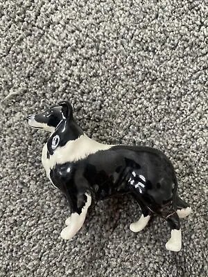 Buy Vintage BESWICK Border Collie Sheepdog Dog Ornament Figurine Fully Stamped • 6.99£
