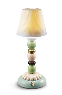 Buy Lladro Palm Firefly Golden Fall Table Lamp. Green And Blue 01023793 • 315.84£