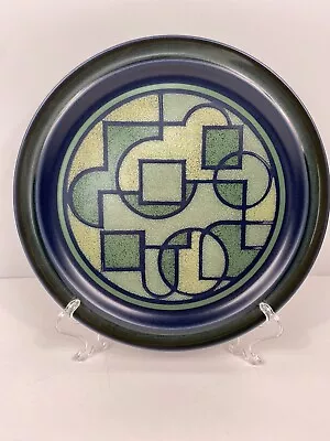 Buy Vtg Noritake Primastone Bay Roc Stoneware 10.5” Dinner Plate(s) 8303 Blue Green • 14.13£