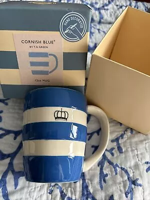Buy Cornishware Blue 12oz Mug King Charles Coronation Mug Limited Edition Rare • 35£