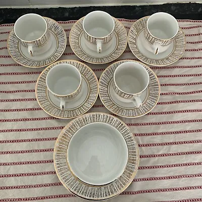 Buy Arklow Pottery Republic Of Ireland 5 Coffee Cups, Bowl & 5 Side Plates • 24.99£