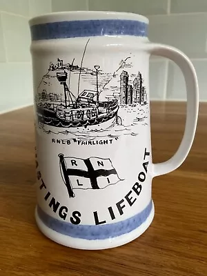 Buy RNLI Hastings Lifeboat Cinque Ports Pottery Rye Mug • 10£