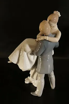 Buy Lladro 8029 The Happiest Day Wedding Couple Bride & Groom Figurine • 468.51£