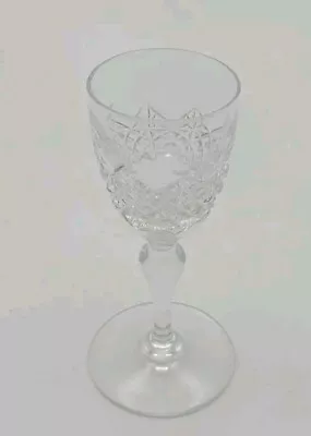 Buy Antique Vintage Single Lead Cut Crystal Glass Port Sherry Liqueur Delicate UK ⭐⭐ • 4.99£