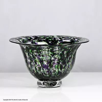 Buy Jane Charles Studio Glass Urchin Bowl, Blue, Green And Amethyst • 60£