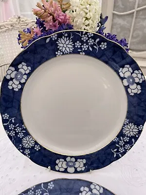 Buy Copeland Spode Cracked Ice And Prunus Dinner Plates • 40£