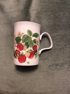 Buy Vintage Roy Kirkham “Strawberry” Fruit Garden Fine Bone China Mug • 5£