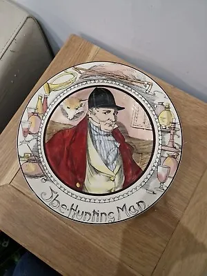 Buy Vintage Plate    The Hunting Man  Royal Doulton Collection 26.5cm Across • 9£