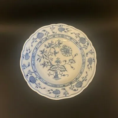 Buy Late 19th/Early 20th Century Meissen Blue Onion Soup Bowls • 45£