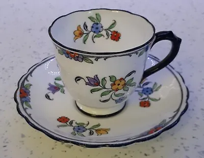 Buy Set Of 6 New Chelsea Staffordshire Sylvia Small China Tea Cups & Saucers • 20£