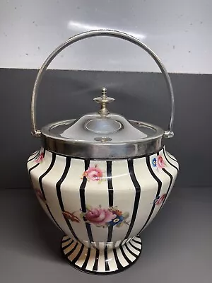 Buy Antique Paragon Star China Biscuit Barrel Sweet Jar 1913 Fabulous • 20£