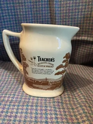 Buy Teacher's Highland Cream Scotch Whisky Water Jug . Seton Pottery • 11.20£