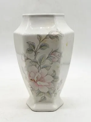 Buy Vintage Melba Ware Staffordshire Floral Flower Vase • 15.99£
