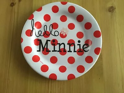 Buy Children’s Disney Minnie Mouse Plate • 1£