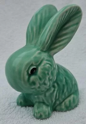 Buy Vintage Sylvac-style Green Snub Nose Rabbit. 131 Mm High. Excellent Condition • 25£
