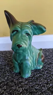 Buy Vintage Sylvac Monty The Mongrel Dog No. 1118 Green & Brown Terrier Figurine • 9.99£