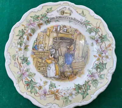 Buy Royal Doulton Brambly Hedge  The Forgotten Room  Plate 8.25  Wide • 25£