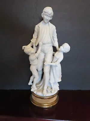 Buy ARDALT 15”  English Parian Ware Father/ Children Figurine Excellent! • 158.24£
