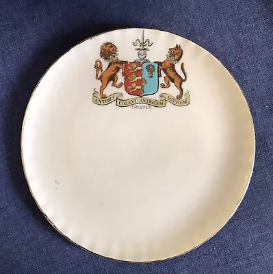 Buy W H Goss. Crested China.  Chester Plate￼. (GAD) • 3£