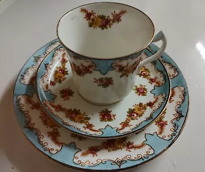 Buy England Fine Bone Cup & Saucer With Side Plate • 4.99£