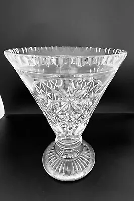 Buy Stunning Signed Stuart Crystal Cut Glass Vase • 14.99£