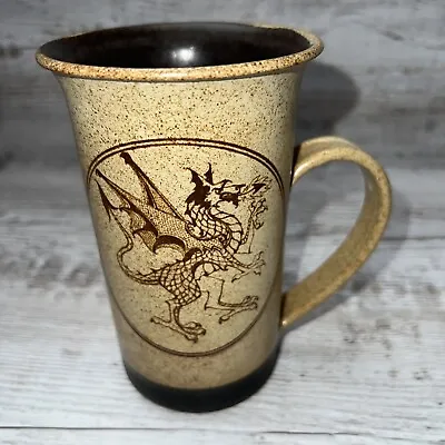 Buy Studio Pottery Mug Made In Wales Hp Welsh Dragon 🏴󠁧󠁢󠁷󠁬󠁳󠁿 • 9.95£