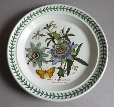 Buy Vintage Portmeirion Botanic Garden  Blue Passiion Flower  Dinner Plate (26 Cm D) • 12.99£