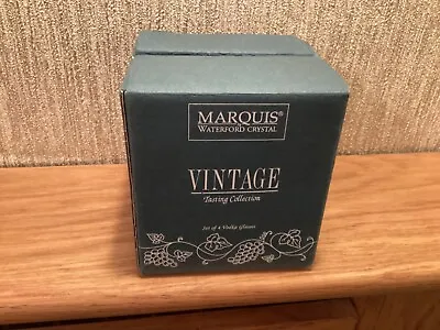 Buy Set Of 3 New Marquis Waterford Crystal Vintage Vodka Glasses • 19.99£