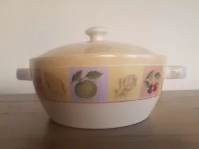 Buy Marks And Spencer WILD FRUITS Casserole Dish Tureen Twin Handle Lidded • 9.99£