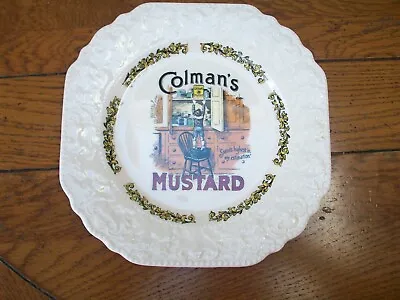Buy Coleman's Mustard Lord Nelson Pottery Plate • 3.40£
